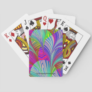 Fusion fractale Classique Cartes de Jeu