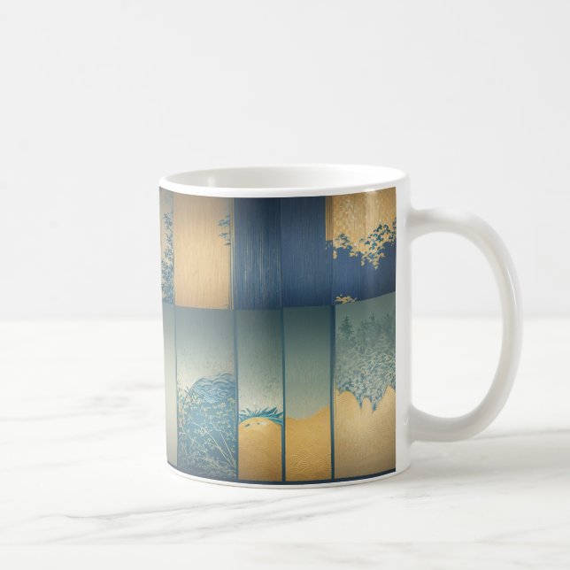 Fusuma Landscape - Japanese Screen Art Mug (Droite)