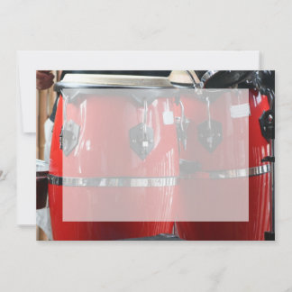 Fûts de conga rouge vif photo.jpg