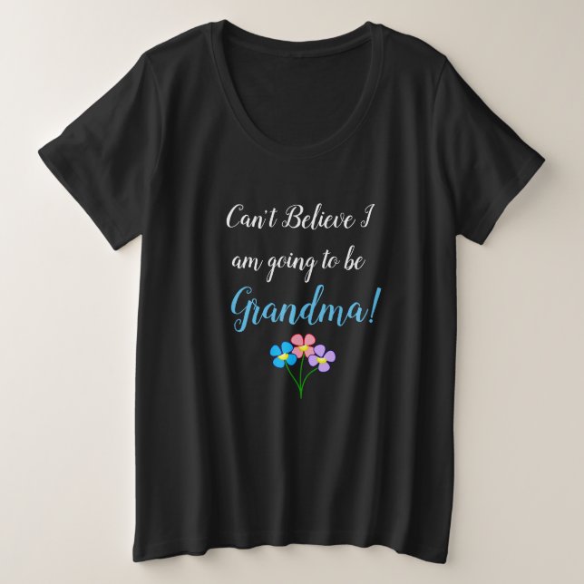 Futur annonce de T-shirt de grand-mère (Design devant)