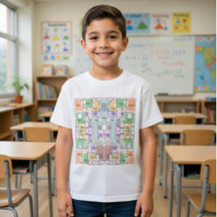 Futur Architecte Plan de Construction T-Shirt Enfa