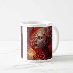 Futur Art Nouveau Mug Classique Femme, 11 oz