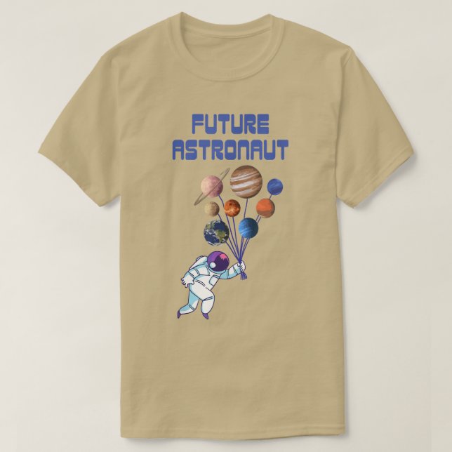 Futur Astronaut Conçoit Pour Le T-Shirt Scientifiq (Design devant)