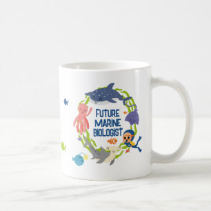 Futur biologiste marin Café Mug