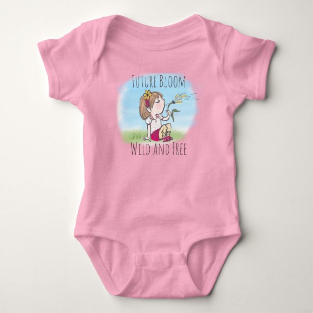 Futur Bloom Body pour bébé fille (Devant)