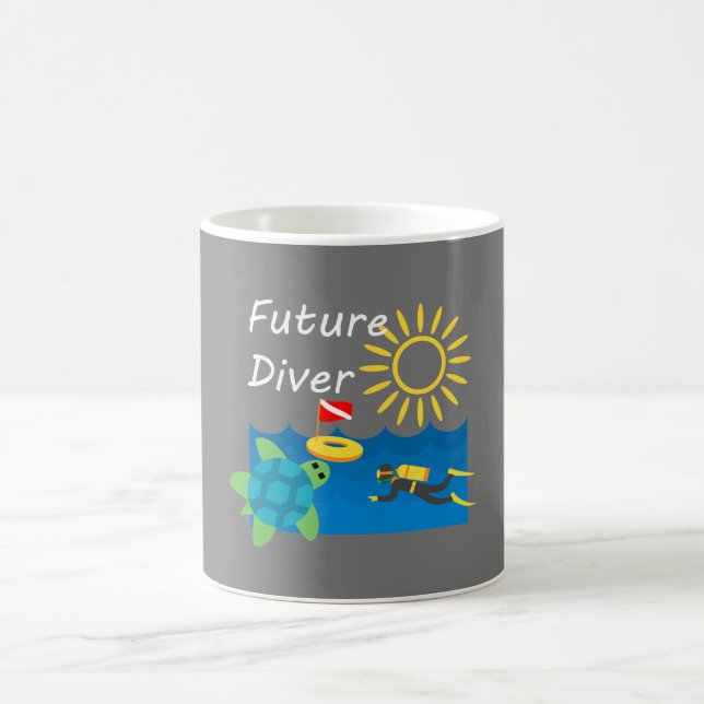Futur Diver Design - Mug classique (Centre)