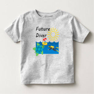 Futur Diver Design - T-Shirt pour jersey fin Toddl