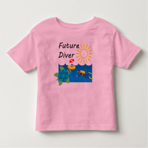 Futur Diver Design - T-Shirt pour jersey fin Toddl