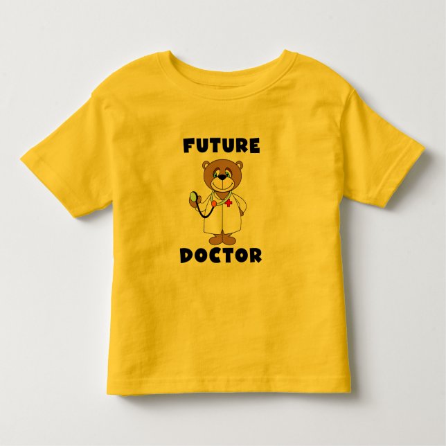 Futur docteur Tshirts et cadeaux d'ours (Devant)
