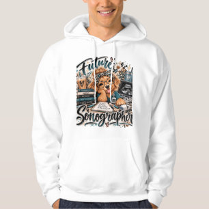 Futur échographe Mignon sweat à capuche pour techn