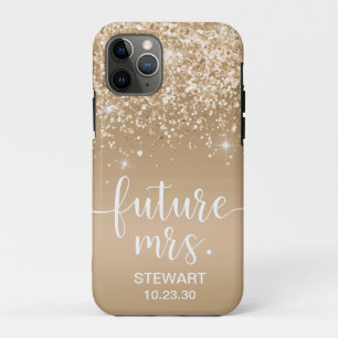 Futur Étui Madame Gold Glitter Case-Mate iPhone