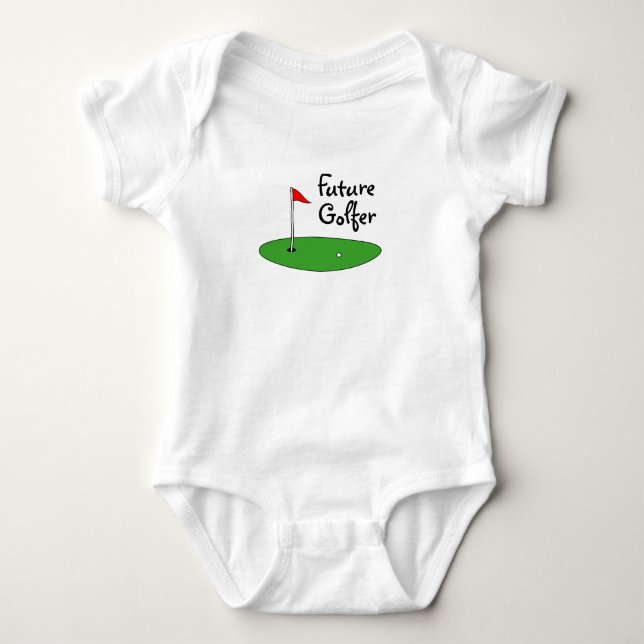 Futur golfeur Body pour nouveau-né (Devant)