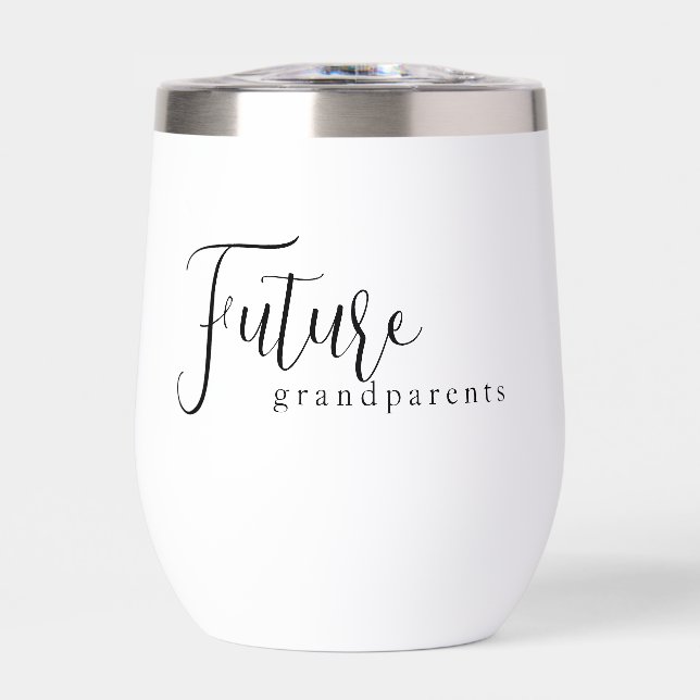 Futur grand-parents Grossesse Révélation (Avant)