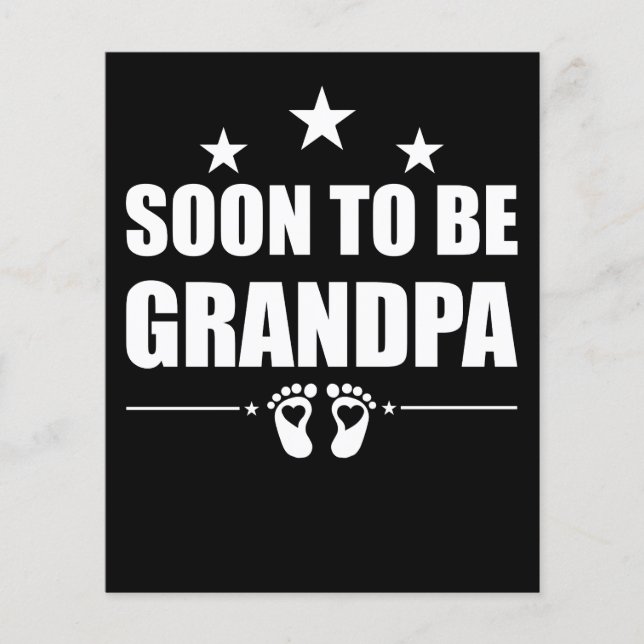 Futur Grand-Père Annonce de Grossesse (Devant)