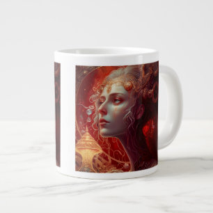 Futur Jumbo Mug Femme Art Nouveau