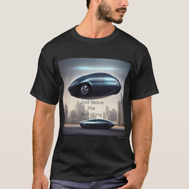 Futur Lévitation Voiture Et T-Shirt (Devant)