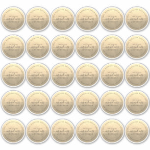 Futur M. Mme Adresse de retour Sticker 2 pouces 30