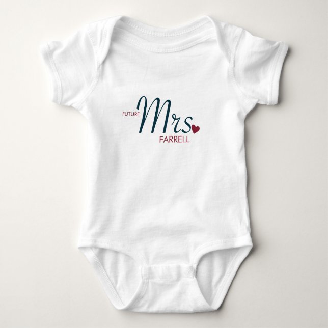 Futur personnalisable Mme T-Shirt (Devant)