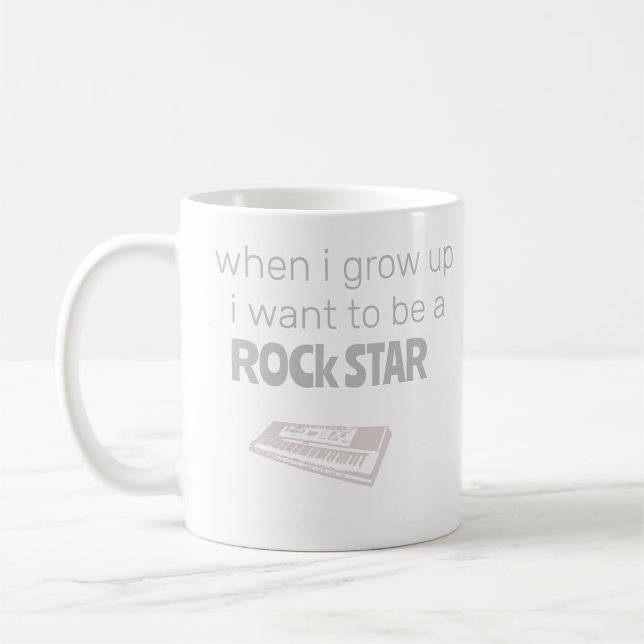 Futur Rock Star Coffee Mug (Gauche)