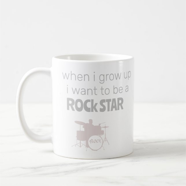 Futur Rock Star Coffee Mug (Gauche)