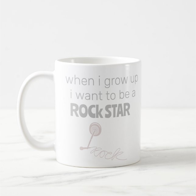 Futur Rock Star Coffee Mug (Gauche)