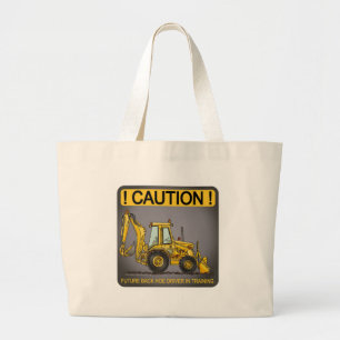 Futur sac fourre-tout à conducteur de pelle rétr