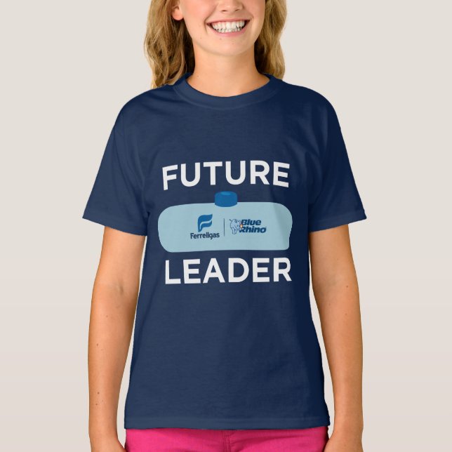 Futur T-shirt des filles du Leader Tank - Dk Blue (Devant)