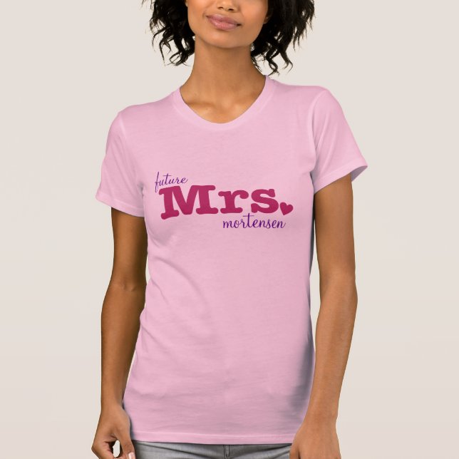 Futur T-shirt personnalisable Mme (Devant)