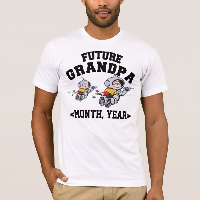 Futur T-shirt personnalisé de grand-papa (Devant)