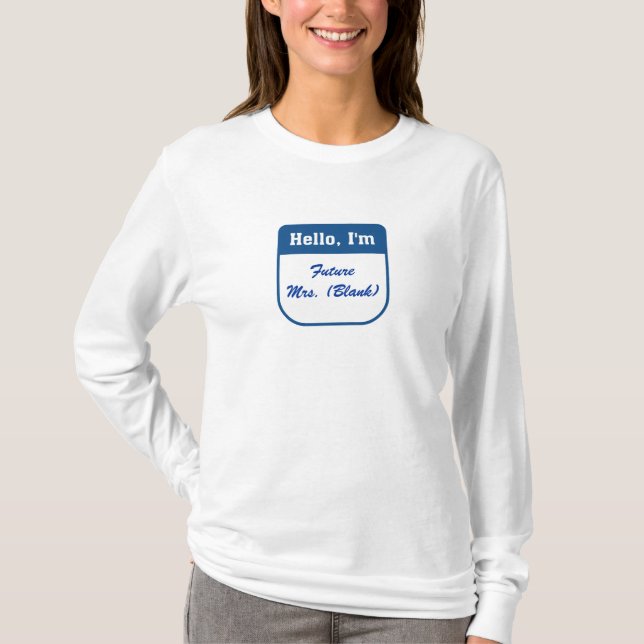 Futur T-shirts Mme - Personnalisé (Devant)