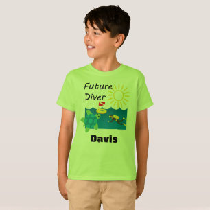 Future Diver Design - T-shirt de base pour enfants