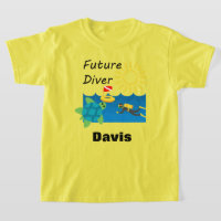 Future Diver Design - T-shirt de base pour enfants