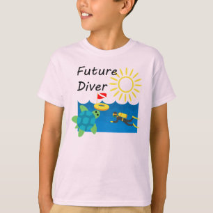 Future Diver Design - T-shirt de base pour enfants