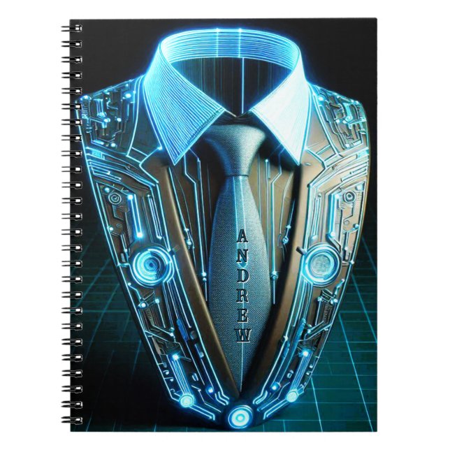 Future Elegance - 4D Necktie Classic Carnet (Devant)