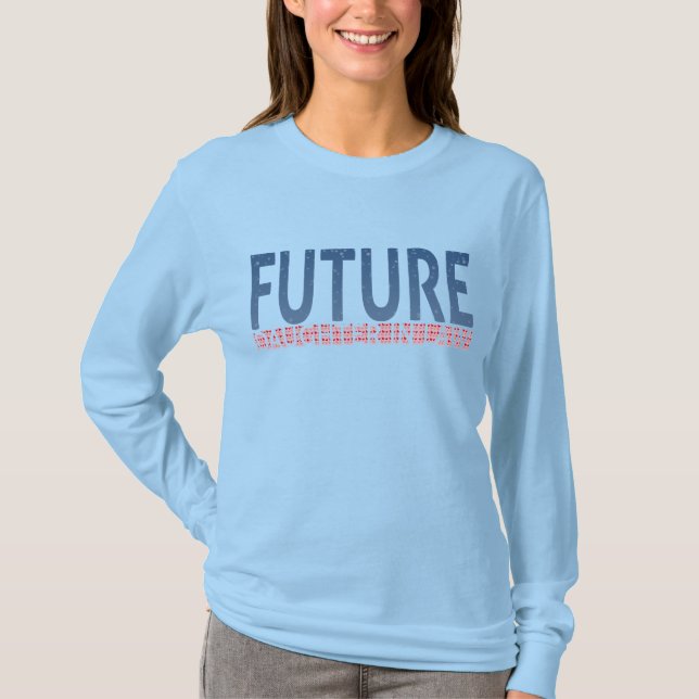 future fille en droit t-shirts (Devant)