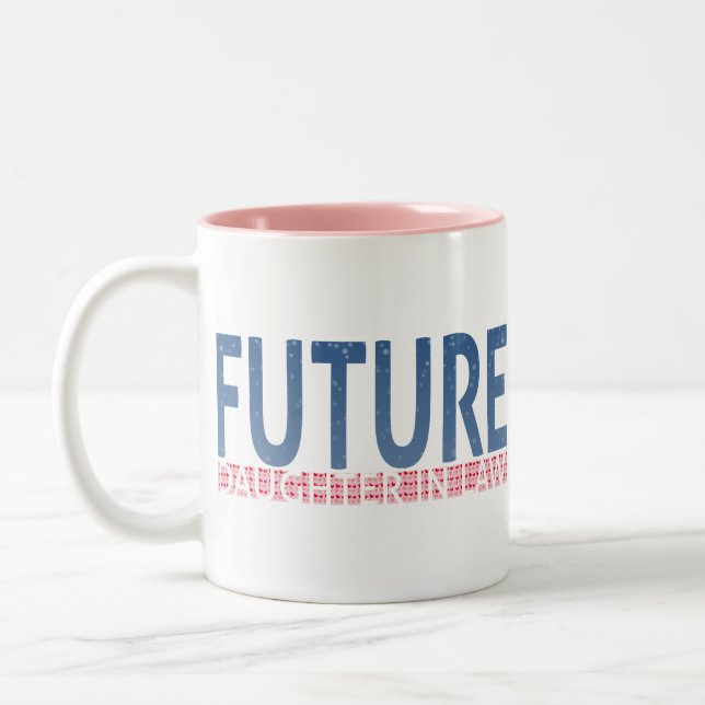 future fille en droit tasses & tasses (Gauche)