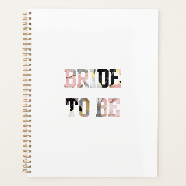 Future Mariée en Marbre Rose (Devant)