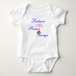 future melle tshirt bébé prince george