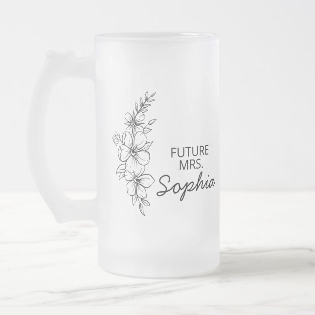 Future Mme Mug Future Mariée À Devenir Mug Personn (Gauche)