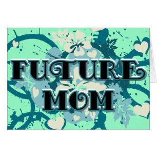Future Mom - Coeurs et fleurs