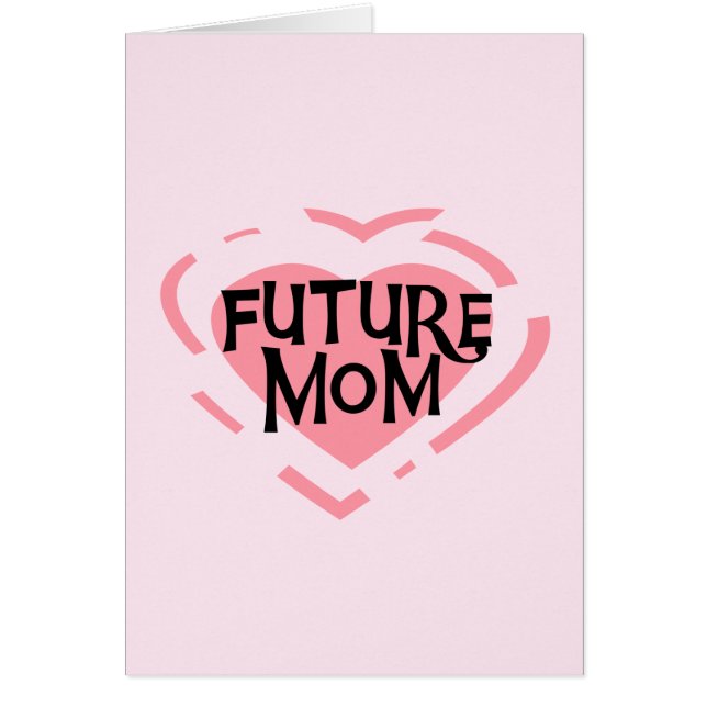 Future Mom Pink Heart Tshirts et cadeaux (Devant)