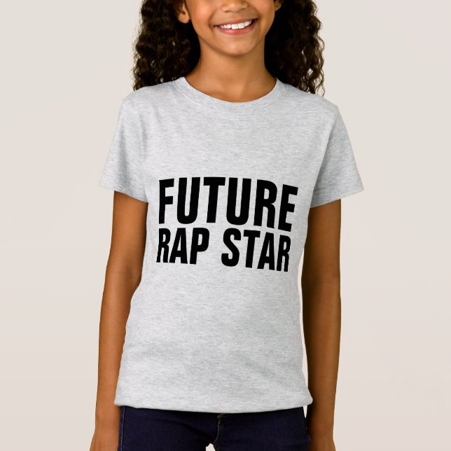 FUTURE T-SHIRTS DE L'ÉTOILE PAR LE RAP POUR ENFANT (Devant)