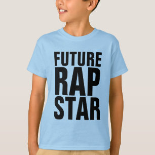 FUTURE T-SHIRTS DE L'ÉTOILE PAR LE RAP POUR ENFANT
