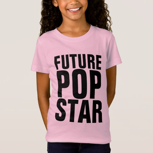 FUTURE T-SHIRTS POP STAR ENFANTS (Devant)