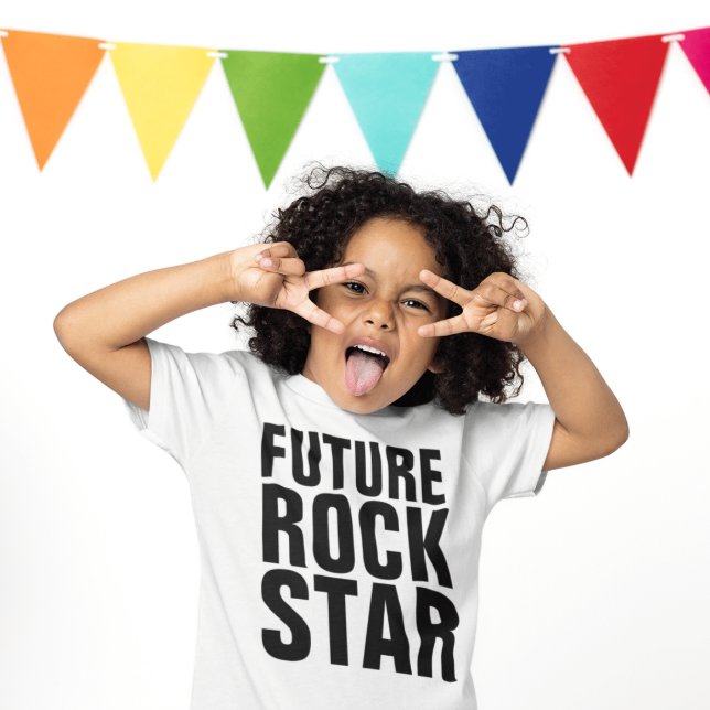 FUTURE T-SHIRTS ROCK STAR POUR ENFANTS (Créateur téléchargé)