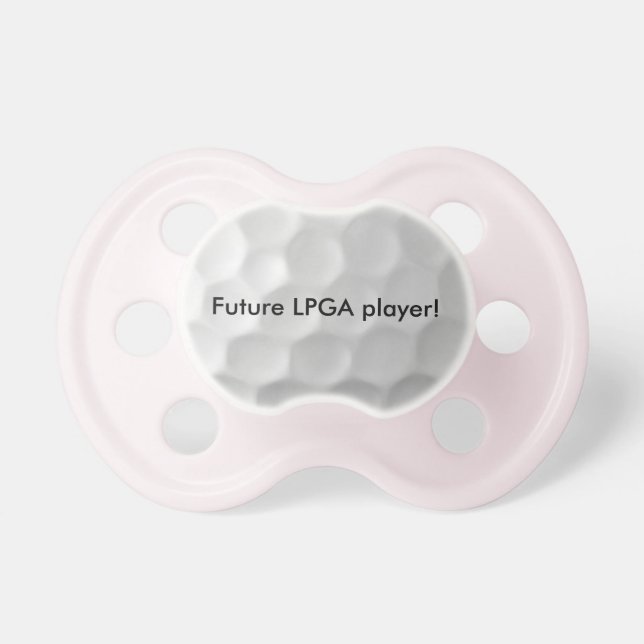 Future tétine de bébé de joueur de LPGA (Devant)