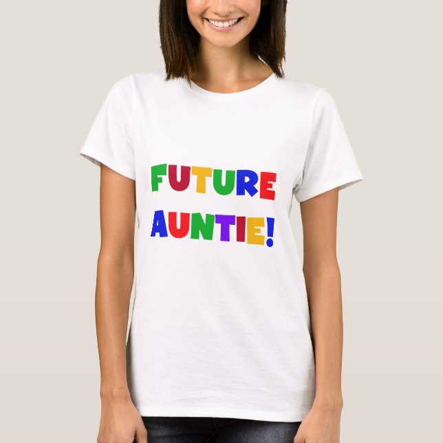 Futurs T-shirts et cadeaux de couleurs primaires (Devant)