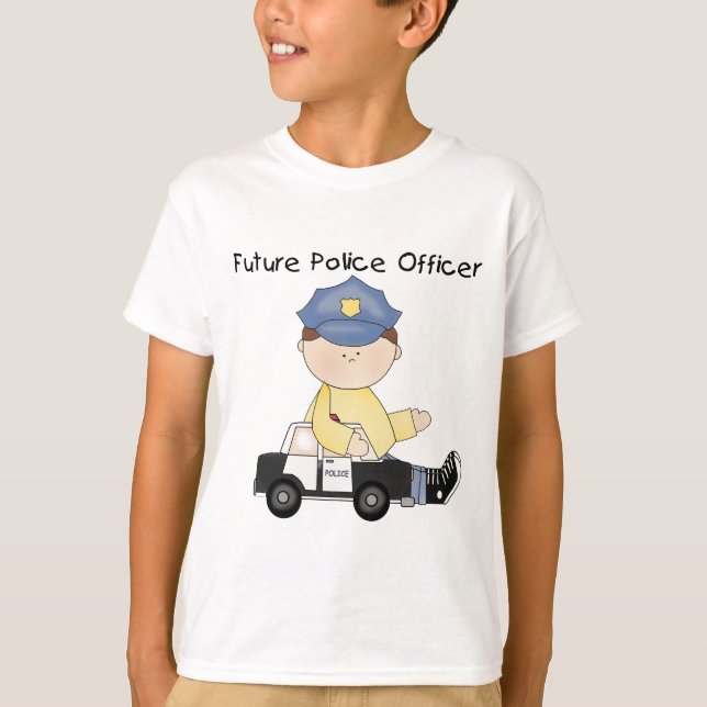 Futurs T-shirts et cadeaux des policiers (Devant)