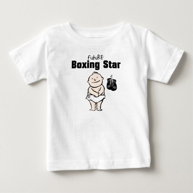 Futurs T-shirts pour bébé Star Boxing (Devant)