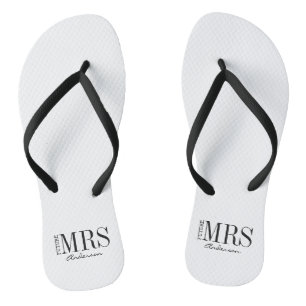 Futurs tongs de la fête nuptiale de Mme Bride
